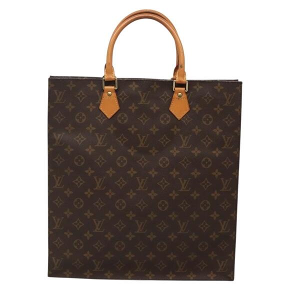 LOUIS VUITTON Monogram Sac Plat Hand Bag M51140 - Picture 2 of 16